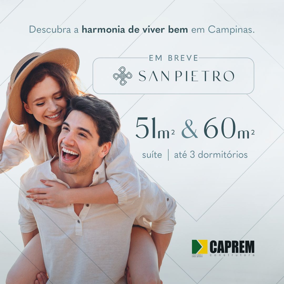 Breve Lançamento San Pietro Caprem | Campinas – Sidney Magri